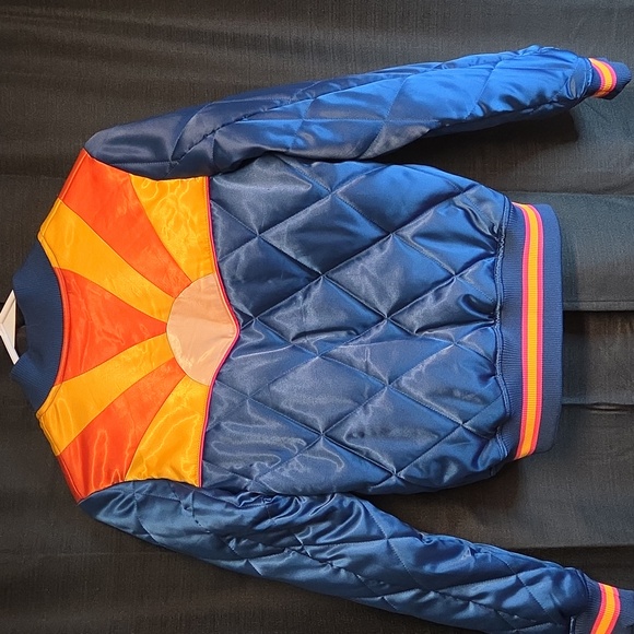 Classic Rock Couture Sun Quilted Zip Up Jacket - Picture 4 of 5